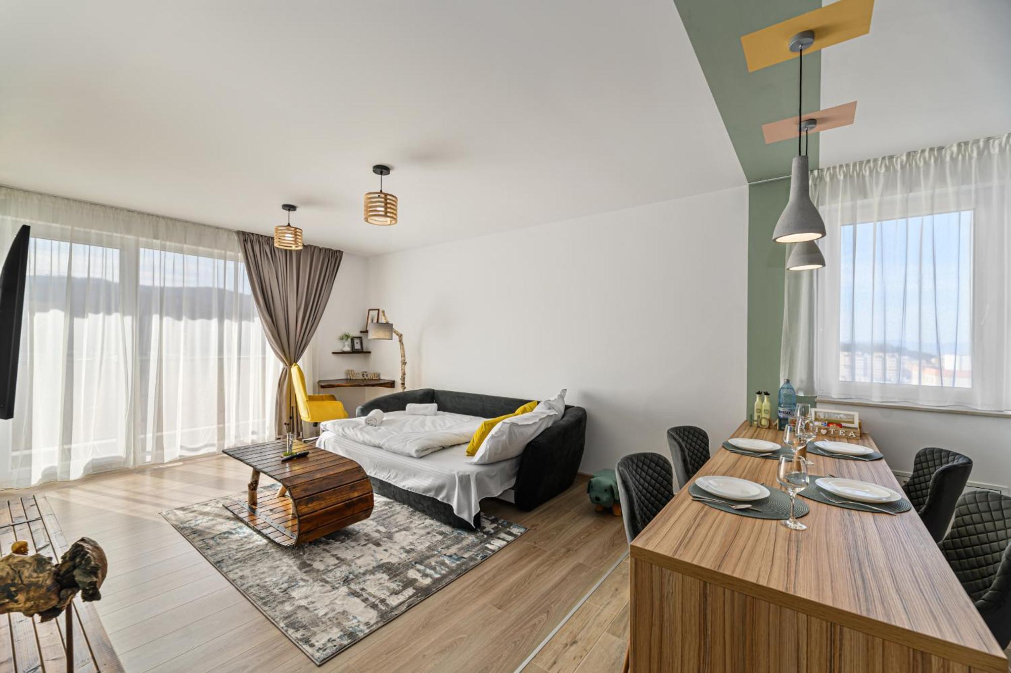 B-Holiday Luxury Apartments Urban Plaza Braszów Zewnętrze zdjęcie